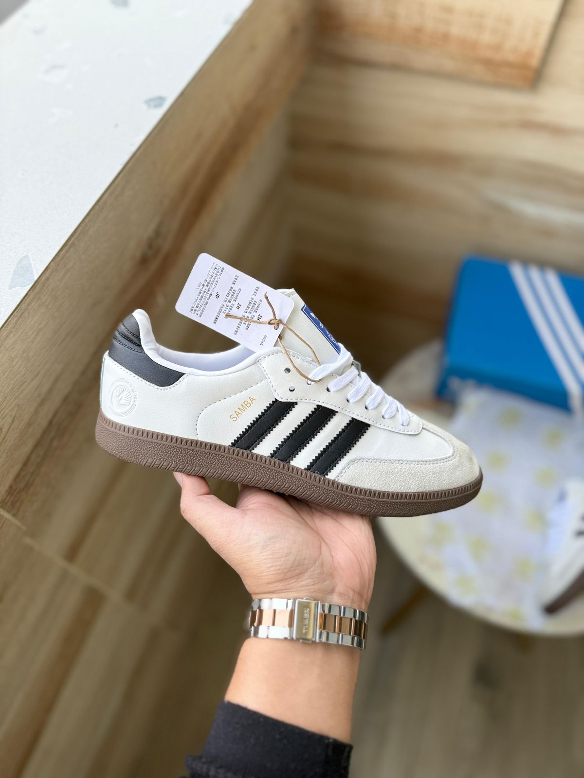 ADIDAS ORIGINALS SAMBA BASIC WHITE
